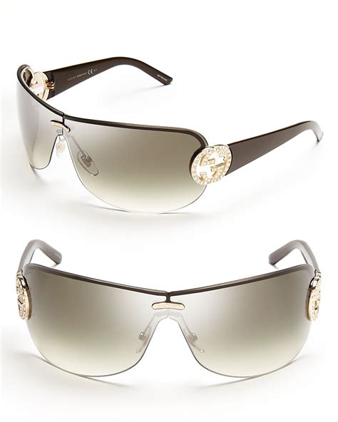 gucci shield gradient sunglasses|john lewis Gucci sunglasses.